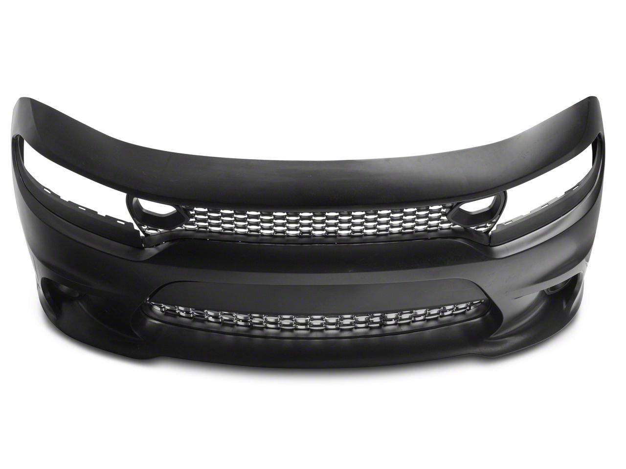 Front Bumper Lip For Dodge Charger SRT RT GT SXT 2015-2023 – Glossy Black ABS Spoiler Splitter Body Kit - View #10