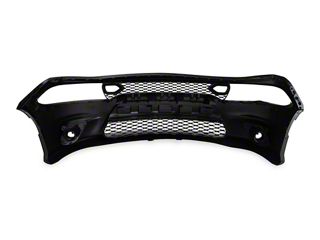 Charger SRT Hellcat Style Front Bumper with Fog Light Cover Assembly; Unpainted (15-23 Charger) - Free Shipping Charger SRT Hellcat Style Front Bumper with Fog Light Cover Assembly; Unpainted (15-23 Charger) - Free Shipping