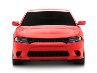 SRT Hellcat Style Front Bumper; Unpainted (15-23 Charger)