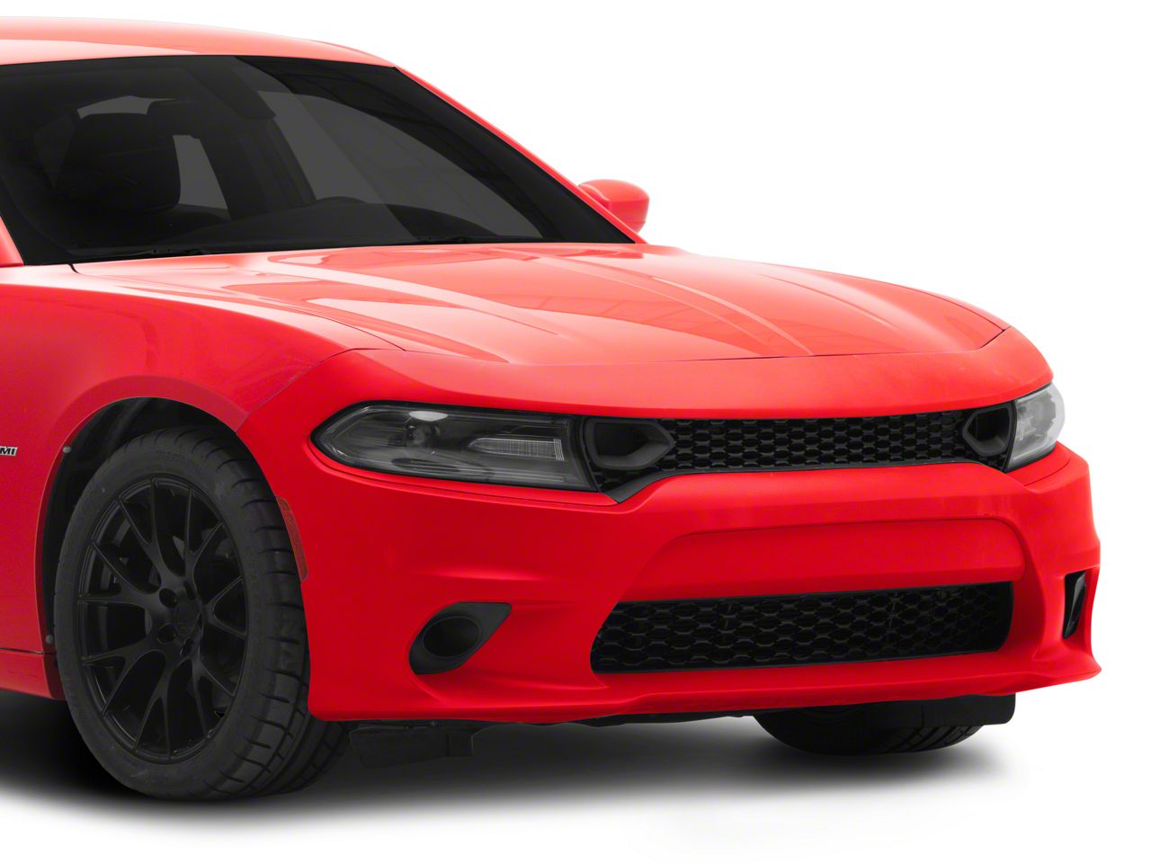 Charger SRT Hellcat Style Front Bumper; Unpainted (15-23 Charger