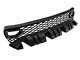 SRT Hellcat Style Front Grille with LED Lights; Matte Black (15-23 Charger)
