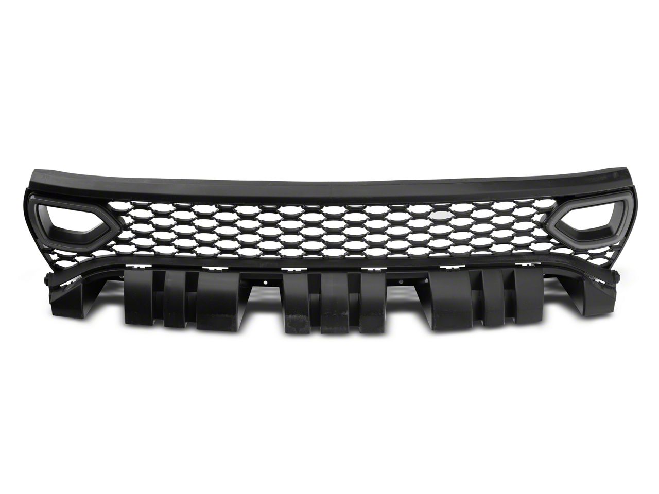 thumbnail image 2 of IKON MOTORSPORTS SRT Style Front Grille Set For 2015-2023 Dodge Charger – Upper & Lower W/ LED Lights 2 of 4