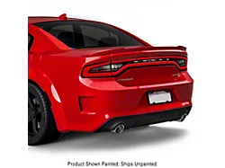 SRT Hellcat Style Rear Bumper; Unpainted (15-23 Charger)