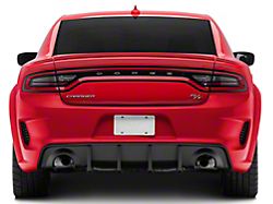 SRT Hellcat Widebody Style Rear Bumper; Unpainted (15-23 Charger)