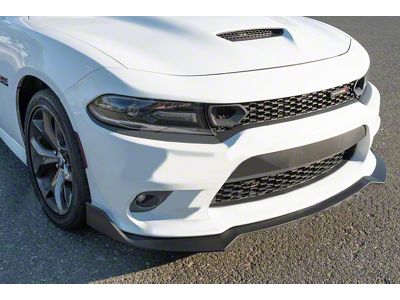 SRT Performance Front Chin Splitter; Gloss Black (15-23 Charger SRT)