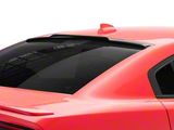 SRT Performance Package Style Roof Spoiler; Gloss Black (15-23 Charger)