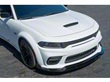 SRT Widebody Performance Front Chin Splitter; Gloss Black (20-23 Charger SRT Hellcat Widebody)
