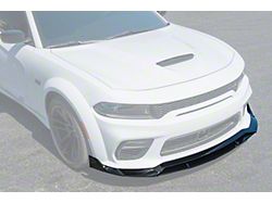 SRT Widebody Performance Front Chin Splitter; Gloss Black (20-23 Charger SRT Hellcat Widebody)