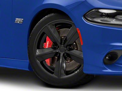 SRT8 Style Gloss Black Wheel; 20x9; 20mm Offset (11-23 RWD Charger)