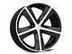 SRT8 Style Satin Black Machined Wheel; 20x9 (11-23 RWD Charger)