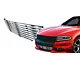 Stainless Steel Billet Lower Grille; Silver Hairline (16-18 Charger, Excluding Daytona, R/T Scat Pack & SRT; 19-23 Charger SXT)