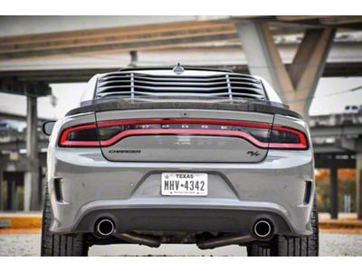 Standard Wicker Bill; Polished (15-19 Charger SRT Hellcat; 15-23 Charger Daytona, Scat Pack, SRT 392; 20-23 Charger Widebody, Excluding SRT Hellcat)