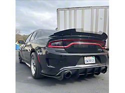 Stealth Assault Wicker Bill; Polished (15-19 Charger SRT Hellcat; 15-23 Charger Daytona, Scat Pack, SRT 392; 20-23 Charger Widebody, Excluding SRT Hellcat)