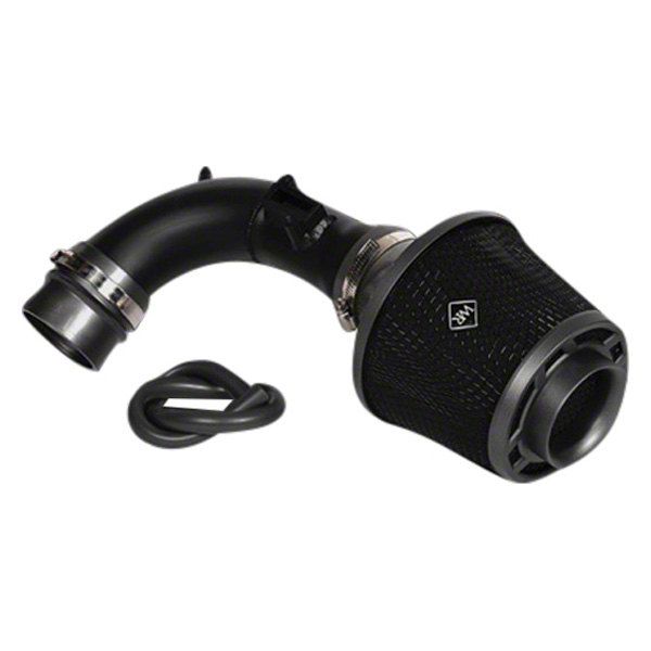 Charger Stealth Cold Air Intake; Flat Black (1123 3.6L Charger) Free