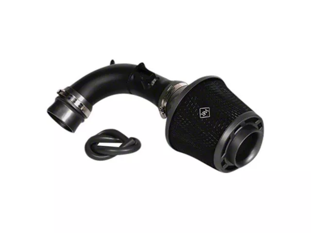 Stealth Cold Air Intake; Flat Black (11-19 5.7L HEMI Charger)