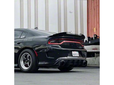 Stealth Diffuser; Full 3-Piece (15-23 Charger SRT w/ Threaded Rear Differential Cross Brace, Excluding Widebody)