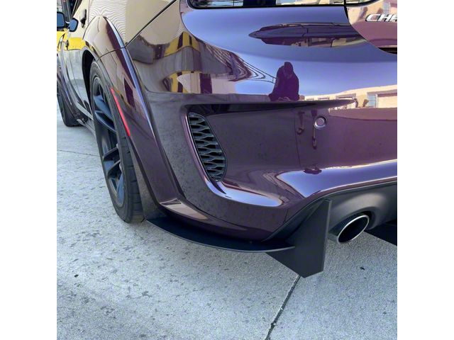 Charger Stealth Diffuser; Side Extensions (20-23 Charger Widebody w ...