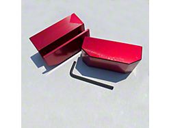 Stealth Lift Pads; Red (11-23 Charger)