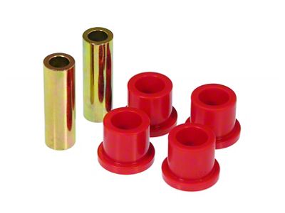 Steering Rack Bushing Kit; Red (06-10 Charger)