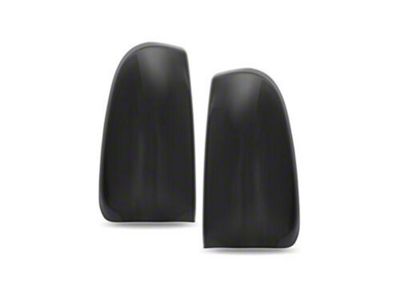 Tail Light Covers; Carbon Fiber Look (09-10 Charger)