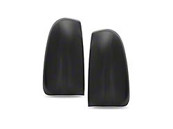 Tail Light Covers; Carbon Fiber Look (09-10 Charger)