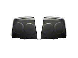 Tail Light Covers; Smoked (09-10 Charger)