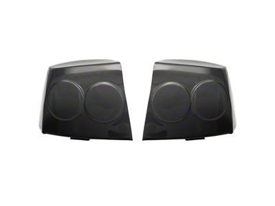 Tail Light Covers; Smoked (09-10 Charger)