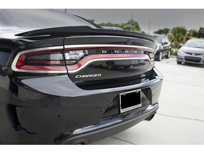 Tail Light Trim; Satin (15-18 Charger)