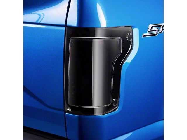 Tail Shades Tail Light Covers; Smoked (15-23 Charger)