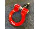 Titanium Lite Tow Hook with Two Red D-Rings; Front and Rear (15-23 Charger)