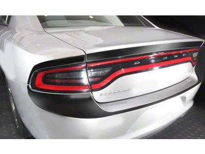 Trunk Deck and Rear Blackout Stripes; Gloss Black (19-23 Charger)