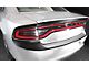 Trunk Deck and Rear Blackout Stripes; Gloss Red (19-23 Charger)