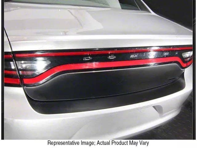 Trunk Deck and Rear Blackout Stripes; Gloss Red (15-18 Charger)