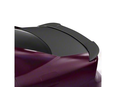 Trunk Wrap Vinyl; Gloss Black (11-23 Charger)