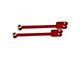 Tubular Rear Trailing Arms; Gloss Black (06-23 Charger)