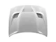 Type-HC Style Ram Air Hood; Unpainted (11-14 Charger)