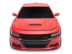 Type-SRT Style Ram Air Hood; Unpainted (15-23 Charger)