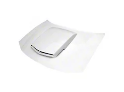 Type-TA Style Ram Air Hood; Unpainted (06-10 Charger)