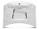 Type-VIP Style Ram Air Hood; Unpainted (06-10 Charger)