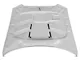 Type-VIP Style Ram Air Hood; Unpainted (11-14 Charger)