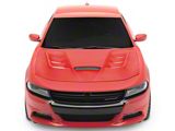Type-VIP Style Ram Air Hood; Unpainted (15-23 Charger)