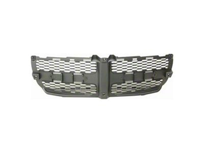 Upper Grille; Black (11-14 Charger)