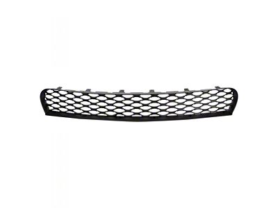 Upper Replacement Grille; Black with Chrome Surround (19-20 Charger Scat Pack & SRT Hellcat w/o Adaptive Cruise Control)