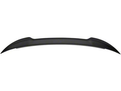 V2 Rear Spoiler; Matte Black (15-23 Charger)