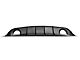 V3R Style Full Rear Diffuser; Matte Black (15-23 Charger Scat Pack, SRT Hellcat)