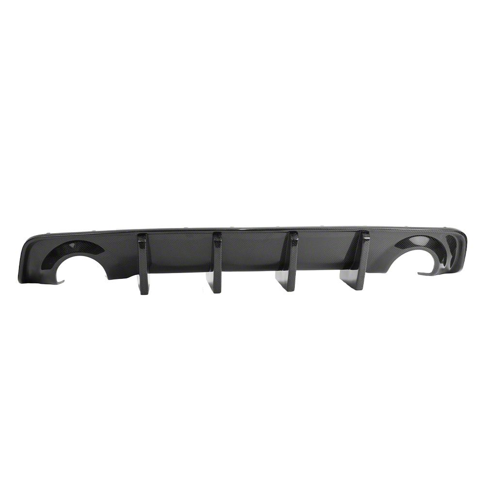 Charger V3R Style Rear Diffuser; Carbon Fiber (20-23 Charger Widebody ...