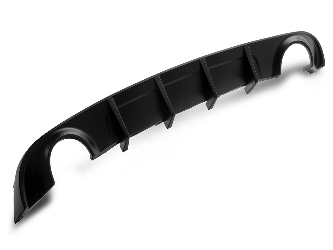 Charger V3R Style Rear Diffuser; Matte Black (15-23 Charger R/T, SXT ...