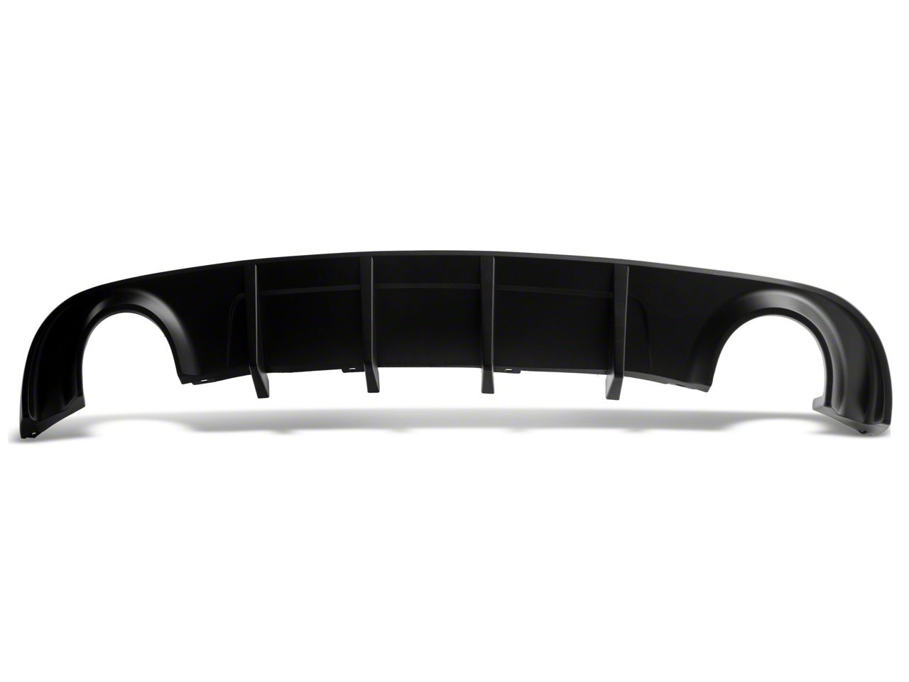 Charger V3R Style Rear Diffuser; Matte Black (15-23 Charger R/T, SXT ...