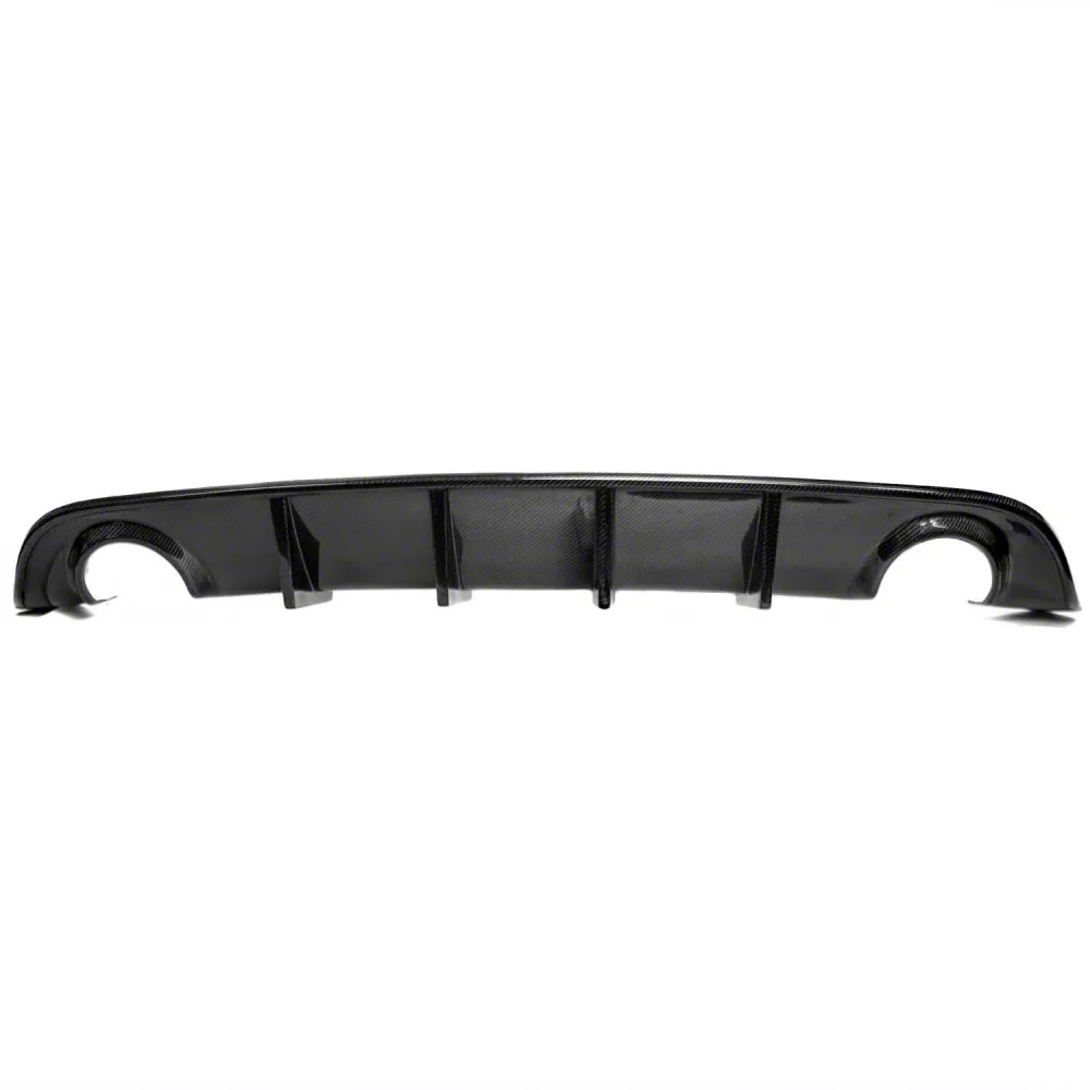 Charger V3R Style Rear Diffuser; Matte Black (15-23 Charger R/T, SRT ...
