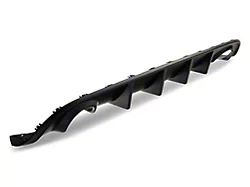 V3R Style Rear Diffuser; Matte Black (15-23 Charger Excluding Widebody)